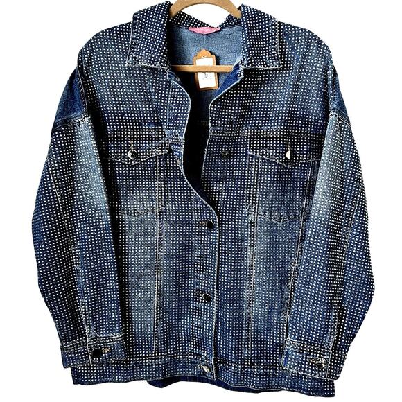 JJs Fairyland - Rhinestone Denim Jacket (S) - Picture 1 of 4